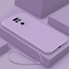 Silikon Hülle Handyhülle Ultra Dünn Flexible Schutzhülle 360 Grad Ganzkörper Tasche YK4 für Xiaomi Redmi 10X 4G Violett