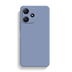 Silikon Hülle Handyhülle Ultra Dünn Flexible Schutzhülle 360 Grad Ganzkörper Tasche YK4 für Xiaomi Redmi 12 5G Lavendel Grau