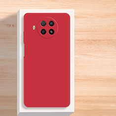 Silikon Hülle Handyhülle Ultra Dünn Flexible Schutzhülle 360 Grad Ganzkörper Tasche YK5 für Xiaomi Mi 10T Lite 5G Rot