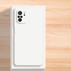 Silikon Hülle Handyhülle Ultra Dünn Flexible Schutzhülle 360 Grad Ganzkörper Tasche YK5 für Xiaomi Mi 11i 5G Weiß