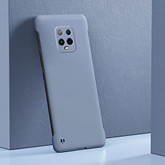 Silikon Hülle Handyhülle Ultra Dünn Flexible Schutzhülle 360 Grad Ganzkörper Tasche YK5 für Xiaomi Redmi 10X Pro 5G Lavendel Grau