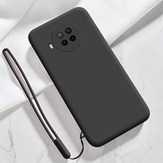 Silikon Hülle Handyhülle Ultra Dünn Flexible Schutzhülle 360 Grad Ganzkörper Tasche YK6 für Xiaomi Mi 10T Lite 5G Schwarz