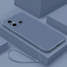 Silikon Hülle Handyhülle Ultra Dünn Flexible Schutzhülle 360 Grad Ganzkörper Tasche YK6 für Xiaomi Redmi 12C 4G Lavendel Grau