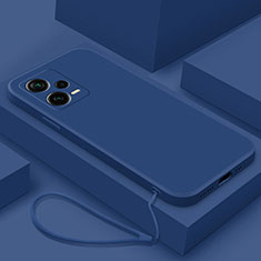 Silikon Hülle Handyhülle Ultra Dünn Flexible Schutzhülle 360 Grad Ganzkörper Tasche YK6 für Xiaomi Redmi Note 12 Explorer Blau