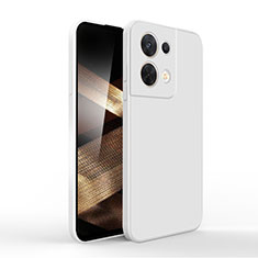Silikon Hülle Handyhülle Ultra Dünn Flexible Schutzhülle 360 Grad Ganzkörper Tasche YK6 für Xiaomi Redmi Note 13 Pro 5G Weiß