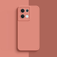 Silikon Hülle Handyhülle Ultra Dünn Flexible Schutzhülle 360 Grad Ganzkörper Tasche YK7 für Xiaomi Redmi Note 13 5G Rosa