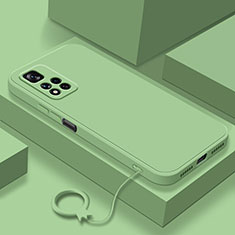 Silikon Hülle Handyhülle Ultra Dünn Flexible Schutzhülle 360 Grad Ganzkörper Tasche YK8 für Xiaomi Poco X4 NFC Minzgrün