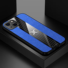 Silikon Hülle Handyhülle Ultra Dünn Flexible Schutzhülle Tasche A04 für Apple iPhone 13 Blau