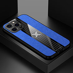 Silikon Hülle Handyhülle Ultra Dünn Flexible Schutzhülle Tasche A04 für Apple iPhone 13 Pro Blau