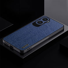 Silikon Hülle Handyhülle Ultra Dünn Flexible Schutzhülle Tasche PB1 für Huawei Honor 90 Lite 5G Blau