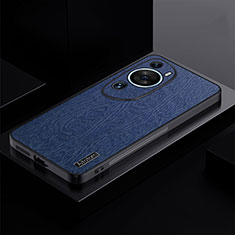 Silikon Hülle Handyhülle Ultra Dünn Flexible Schutzhülle Tasche PB1 für Huawei P60 Art Blau