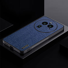 Silikon Hülle Handyhülle Ultra Dünn Flexible Schutzhülle Tasche PB1 für Oppo Find X6 5G Blau