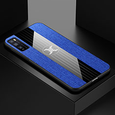 Silikon Hülle Handyhülle Ultra Dünn Flexible Schutzhülle Tasche S01 für Huawei Enjoy Z 5G Blau