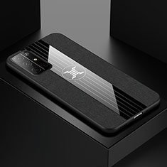 Silikon Hülle Handyhülle Ultra Dünn Flexible Schutzhülle Tasche S01 für Huawei Honor 30S Schwarz