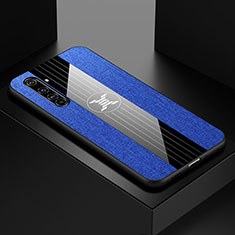 Silikon Hülle Handyhülle Ultra Dünn Flexible Schutzhülle Tasche S01 für Realme X50 Pro 5G Blau