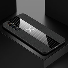 Silikon Hülle Handyhülle Ultra Dünn Flexible Schutzhülle Tasche S01 für Realme X50 Pro 5G Schwarz