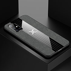 Silikon Hülle Handyhülle Ultra Dünn Flexible Schutzhülle Tasche S01 für Samsung Galaxy A51 5G Grau