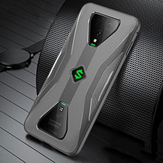 Silikon Hülle Handyhülle Ultra Dünn Flexible Schutzhülle Tasche S01 für Xiaomi Black Shark 3 Pro Grau