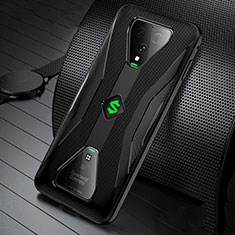 Silikon Hülle Handyhülle Ultra Dünn Flexible Schutzhülle Tasche S01 für Xiaomi Black Shark 3 Pro Schwarz