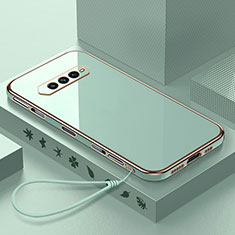 Silikon Hülle Handyhülle Ultra Dünn Flexible Schutzhülle Tasche S01 für Xiaomi Black Shark 4S Pro 5G Grün