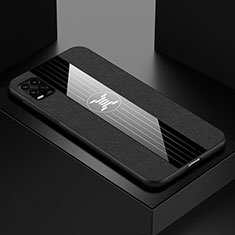 Silikon Hülle Handyhülle Ultra Dünn Flexible Schutzhülle Tasche S01 für Xiaomi Mi 10 Lite Schwarz