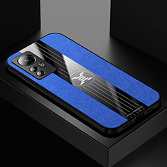 Silikon Hülle Handyhülle Ultra Dünn Flexible Schutzhülle Tasche S01 für Xiaomi Mi 12 5G Blau