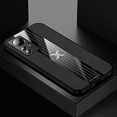 Silikon Hülle Handyhülle Ultra Dünn Flexible Schutzhülle Tasche S01 für Xiaomi Mi 12 5G Schwarz