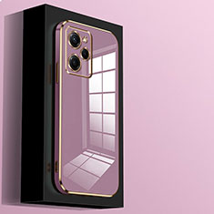Silikon Hülle Handyhülle Ultra Dünn Flexible Schutzhülle Tasche S01 für Xiaomi Poco X5 Pro 5G Violett