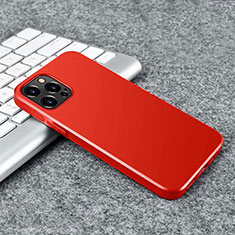 Silikon Hülle Handyhülle Ultra Dünn Flexible Schutzhülle Tasche S02 für Apple iPhone 12 Pro Max Rot