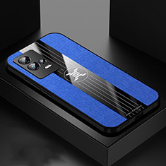 Silikon Hülle Handyhülle Ultra Dünn Flexible Schutzhülle Tasche S02 für Vivo iQOO 8 5G Blau