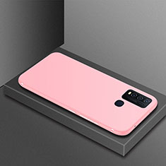 Silikon Hülle Handyhülle Ultra Dünn Flexible Schutzhülle Tasche S02 für Vivo Y50 Rosa