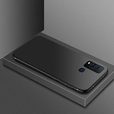 Silikon Hülle Handyhülle Ultra Dünn Flexible Schutzhülle Tasche S02 für Vivo Y50 Schwarz
