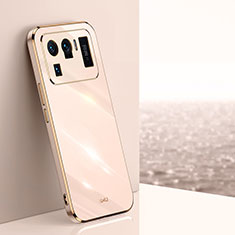 Silikon Hülle Handyhülle Ultra Dünn Flexible Schutzhülle Tasche S02 für Xiaomi Mi 11 Ultra 5G Gold