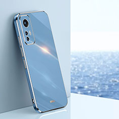 Silikon Hülle Handyhülle Ultra Dünn Flexible Schutzhülle Tasche S02 für Xiaomi Mi 12 Lite 5G Blau