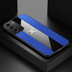 Silikon Hülle Handyhülle Ultra Dünn Flexible Schutzhülle Tasche S03 für Samsung Galaxy S21 FE 5G Blau