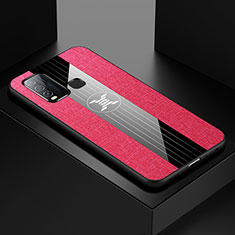 Silikon Hülle Handyhülle Ultra Dünn Flexible Schutzhülle Tasche S03 für Vivo Y50 Pink