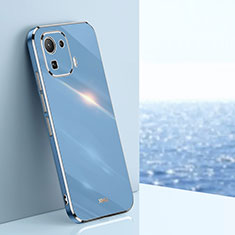 Silikon Hülle Handyhülle Ultra Dünn Flexible Schutzhülle Tasche S03 für Xiaomi Mi 11 Pro 5G Blau