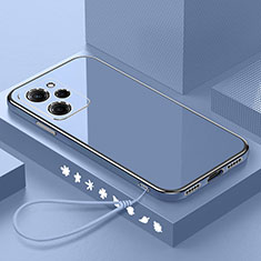 Silikon Hülle Handyhülle Ultra Dünn Flexible Schutzhülle Tasche S03 für Xiaomi Redmi Note 12 Pro Speed 5G Lavendel Grau