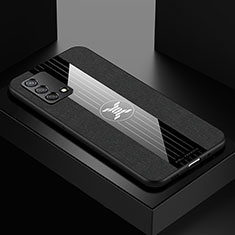 Silikon Hülle Handyhülle Ultra Dünn Flexible Schutzhülle Tasche X01L für Oppo A74 4G Schwarz