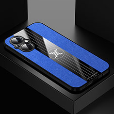 Silikon Hülle Handyhülle Ultra Dünn Flexible Schutzhülle Tasche X01L für Oppo A96 5G Blau