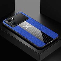 Silikon Hülle Handyhülle Ultra Dünn Flexible Schutzhülle Tasche X01L für Oppo K10 5G Blau
