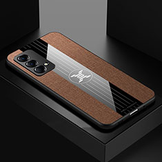Silikon Hülle Handyhülle Ultra Dünn Flexible Schutzhülle Tasche X01L für Realme GT Master 5G Braun