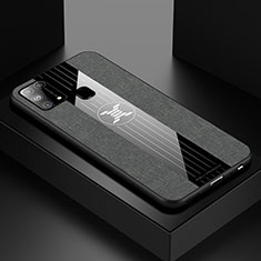 Silikon Hülle Handyhülle Ultra Dünn Flexible Schutzhülle Tasche X01L für Samsung Galaxy M21s Grau