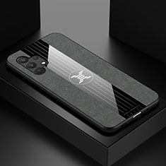 Silikon Hülle Handyhülle Ultra Dünn Flexible Schutzhülle Tasche X01L für Samsung Galaxy M32 5G Grau