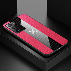Silikon Hülle Handyhülle Ultra Dünn Flexible Schutzhülle Tasche X01L für Samsung Galaxy Note 20 Ultra 5G Rot