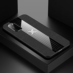 Silikon Hülle Handyhülle Ultra Dünn Flexible Schutzhülle Tasche X01L für Samsung Galaxy S20 5G Schwarz