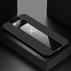 Silikon Hülle Handyhülle Ultra Dünn Flexible Schutzhülle Tasche X01L für Xiaomi Poco X3 NFC Schwarz