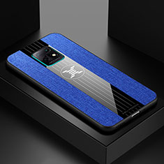 Silikon Hülle Handyhülle Ultra Dünn Flexible Schutzhülle Tasche X01L für Xiaomi Redmi 10X 5G Blau