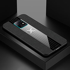 Silikon Hülle Handyhülle Ultra Dünn Flexible Schutzhülle Tasche X01L für Xiaomi Redmi 10X 5G Schwarz