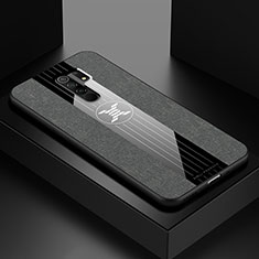 Silikon Hülle Handyhülle Ultra Dünn Flexible Schutzhülle Tasche X01L für Xiaomi Redmi 9 Grau